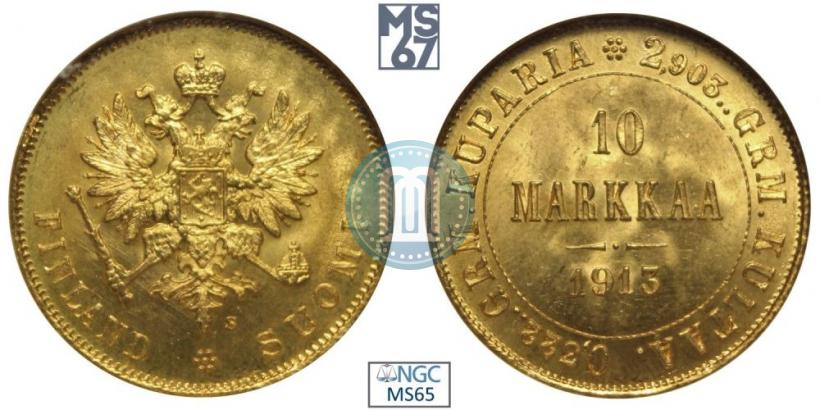 Picture 10 markkaa 1913 year S 