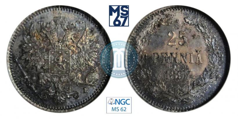 Фото 25 пенни 1897 года L 