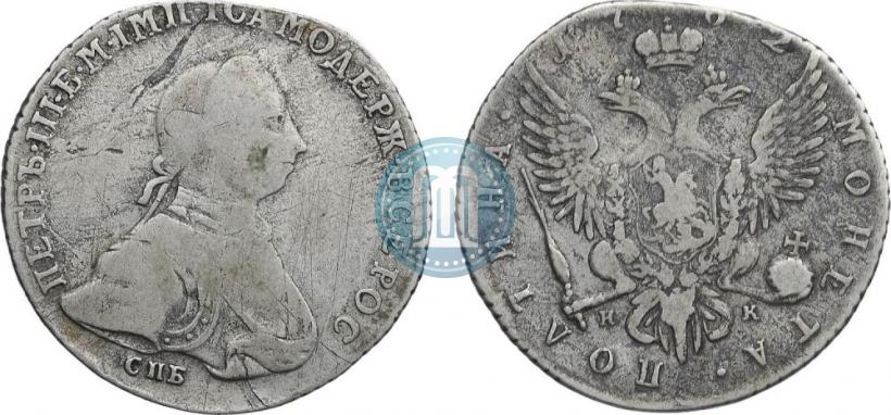 Picture Poltina 1762 year СПБ-НК 