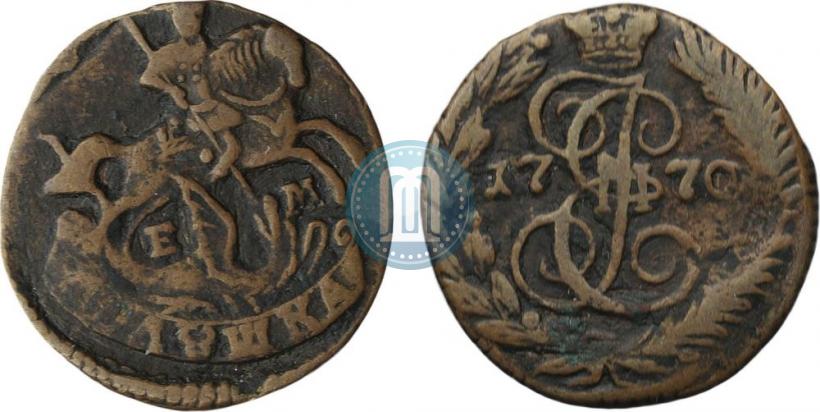Фото Полушка 1770 года ЕМ 