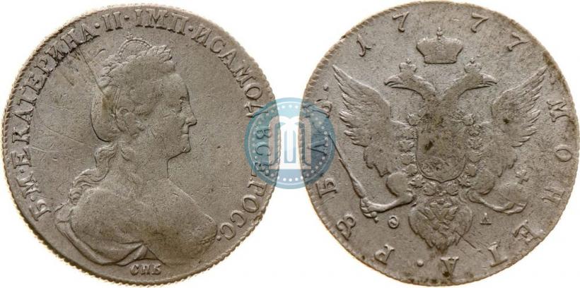 Picture 1 rouble 1777 year СПБ-ФЛ 