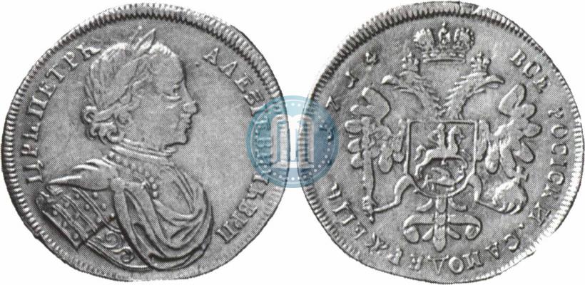Picture 2 ducats 1714 year  