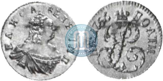 Фото Полтина 1756 года  