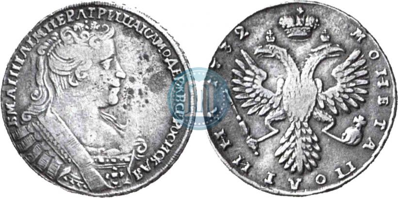 Picture Poltina 1732 year  