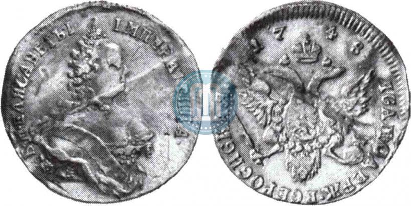 Picture 1 ducat 1748 year  
