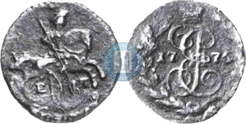 Picture Polushka 1775 year ЕМ 