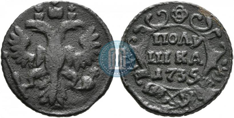 Picture Polushka 1735 year  