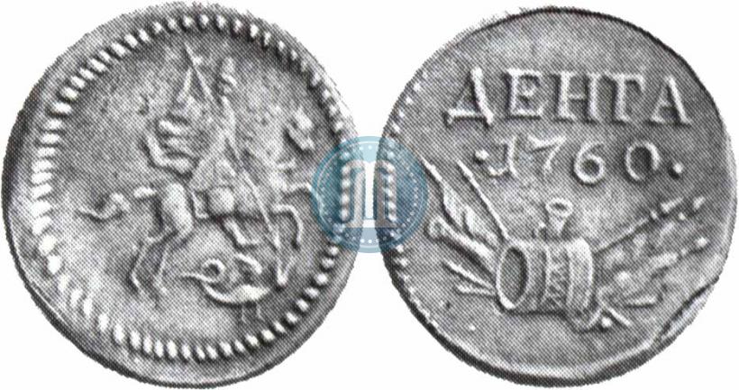 Picture Denga 1760 year  "Pattern"
