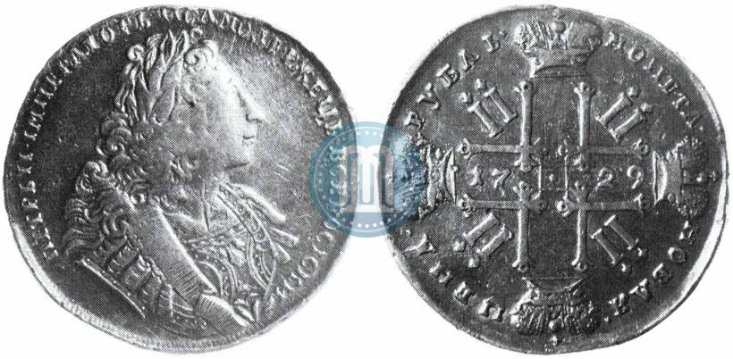 Picture 1 rouble 1729 year  "Type of 1729"