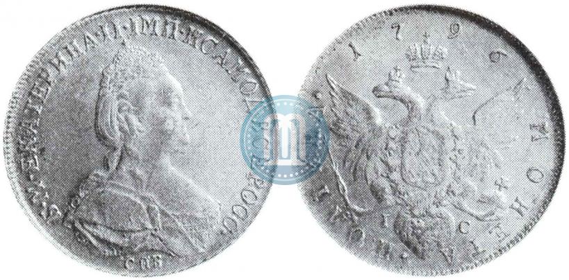 Picture Poltina 1796 year СПБ-IС 