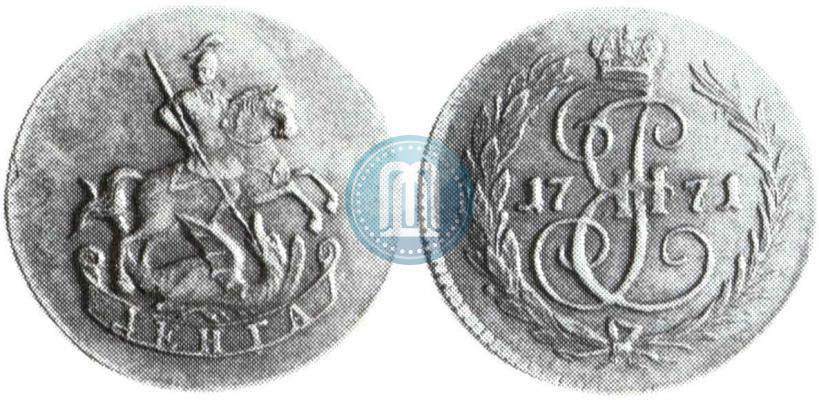 Фото Денга 1771 года  