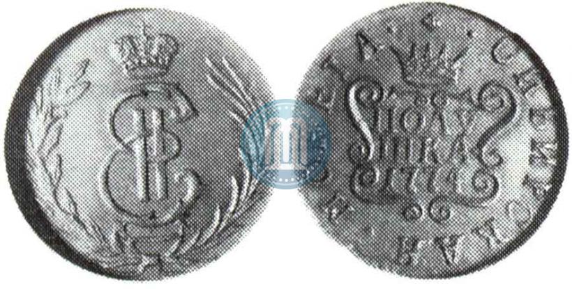 Picture Polushka 1774 year КМ 