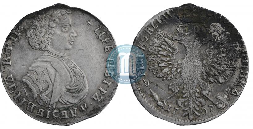 Picture Poltina 1707 year  