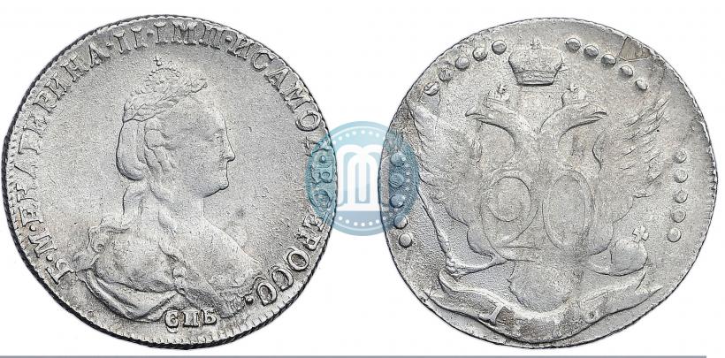 Фото 20 копеек 1778 года СПБ 