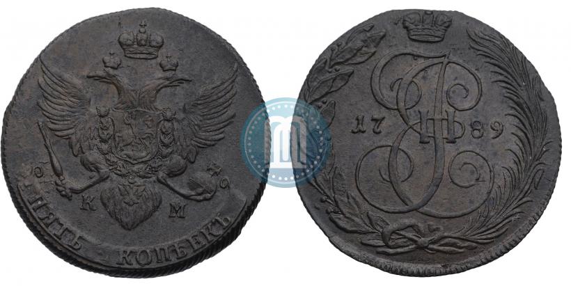 Picture 5 kopecks 1789 year КМ 