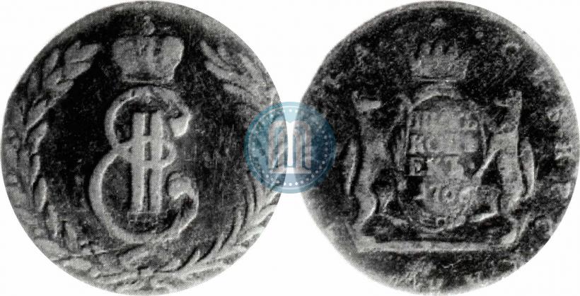 Picture 5 kopecks 1766 year  