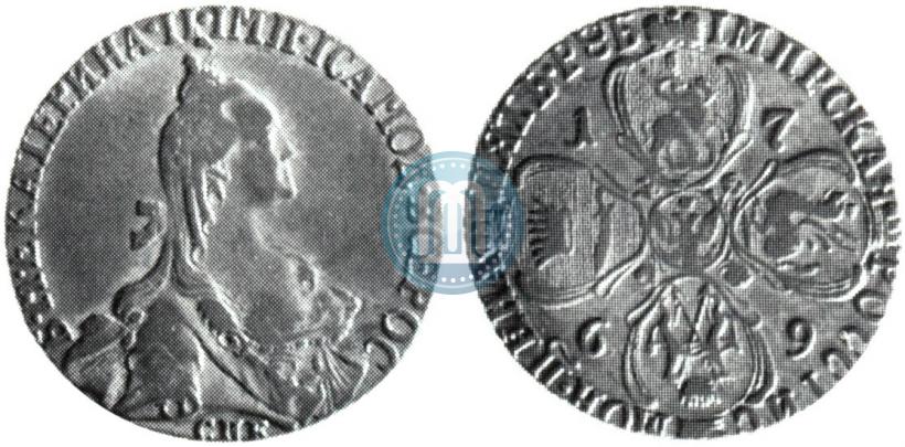 Picture 5 roubles 1769 year СПБ 