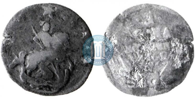 Picture 1 kopeck 1762 year  