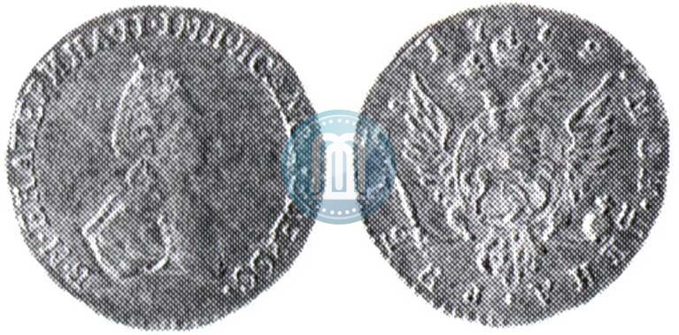 Picture 1 rouble 1779 year  