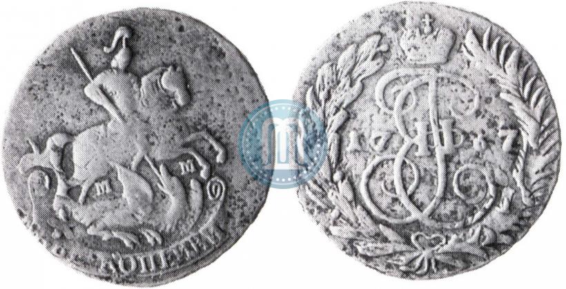 Picture 2 kopecks 1767 year ММ 