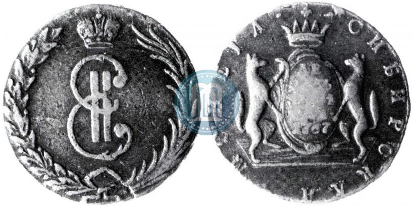 Picture 10 kopecks 1767 year  