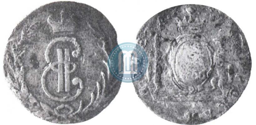 Фото Денга 1766 года  
