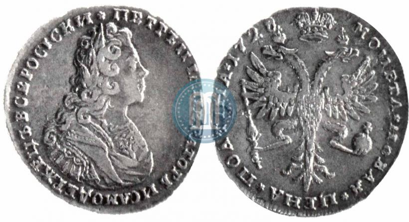 Picture Poltina 1728 year  