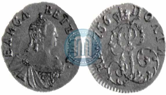 Фото Полтина 1756 года  