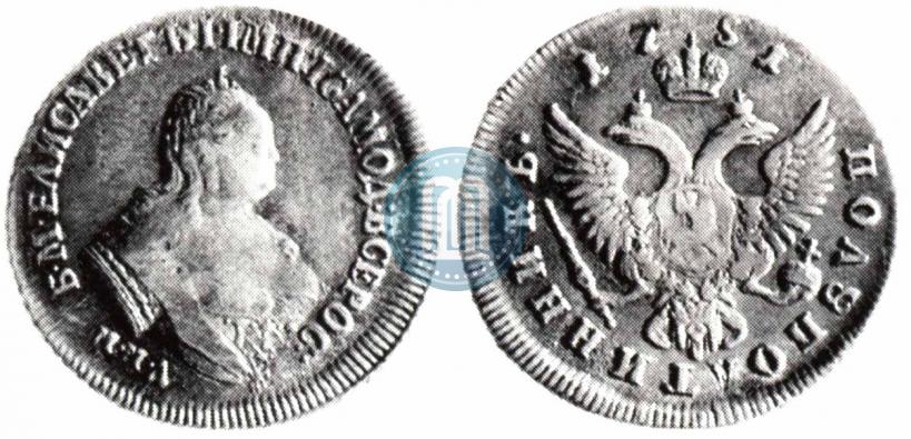 Picture Polupoltinnik 1751 year ММД 