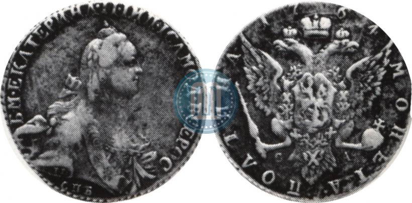 Picture Poltina 1764 year СПБ-СА 