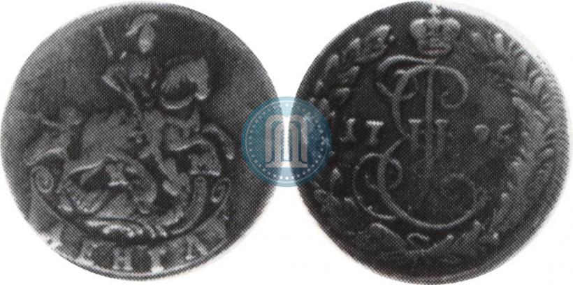 Фото Денга 1795 года КМ 