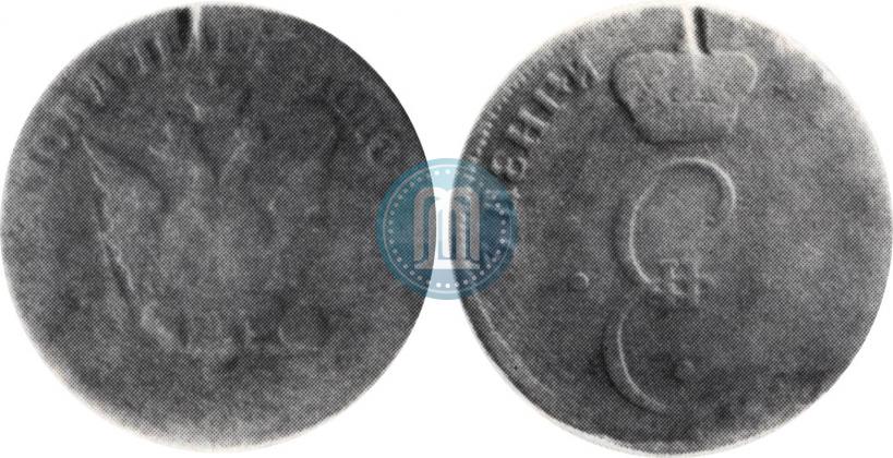 Фото Пара - 3 денги 1771 года S "Большой орел"