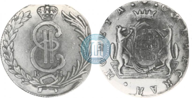 Picture 10 kopecks 1781 year КМ 