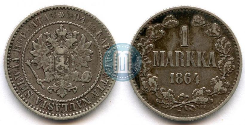 Фото 1 марка 1864 года S 