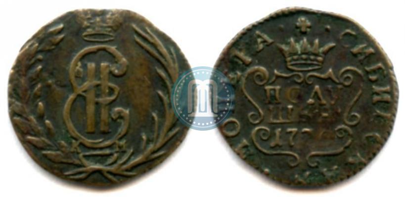 Фото Полушка 1770 года КМ 