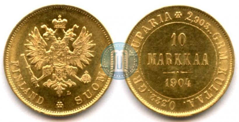 Picture 10 markkaa 1904 year L 