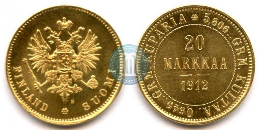 Picture 20 markkaa 1912 year S 