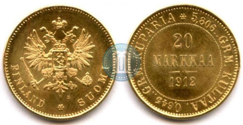 Picture 20 markkaa 1912 year S 
