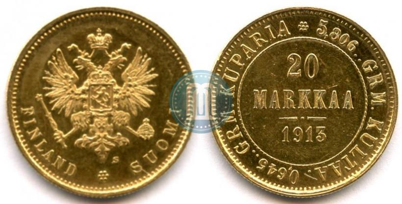 Picture 20 markkaa 1913 year S 