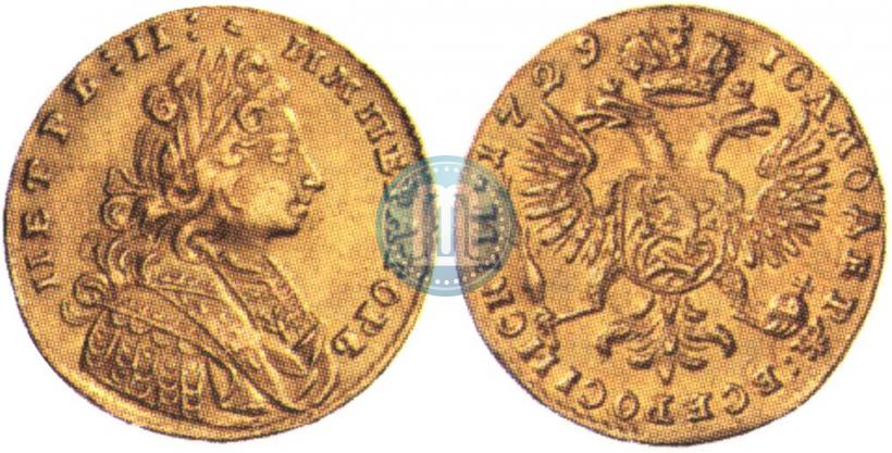 Фото 1 червонец 1729 года  
