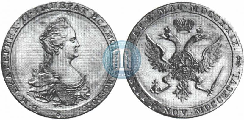 Фото Модуль червонца 1796 года  "Метью Боултона"