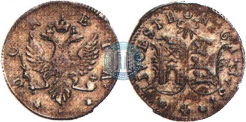 Фото 4 копейки 1757 года  "Ливонез"