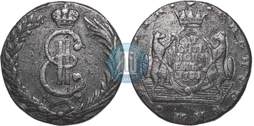 Picture 10 kopecks 1781 year КМ 
