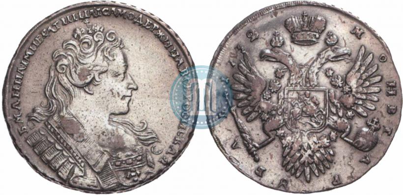 Picture 1 rouble 1732 year  