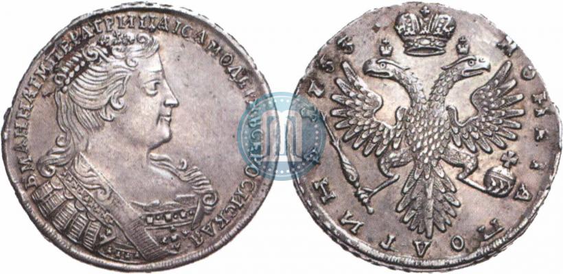 Picture Poltina 1733 year  