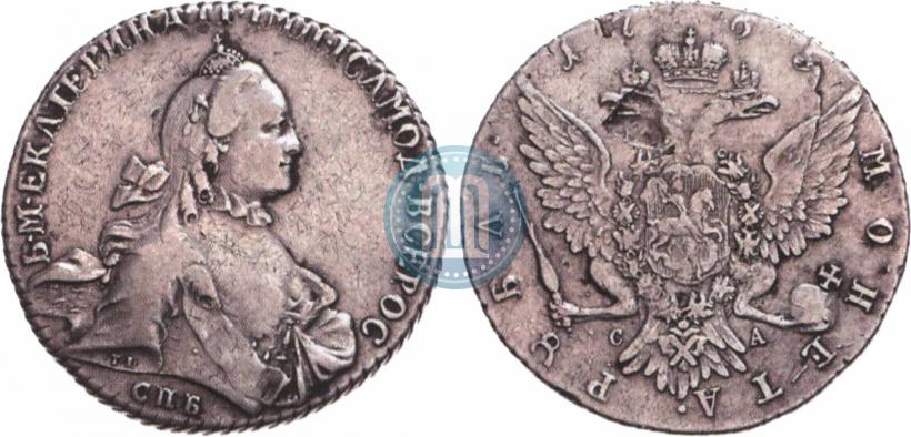 Picture 1 rouble 1765 year СПБ-СА 