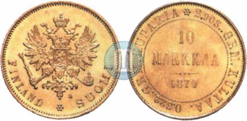 Фото 10 марок 1879 года S 