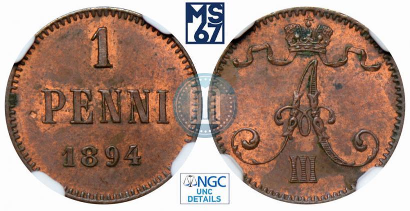 Picture 1 penni 1894 year  