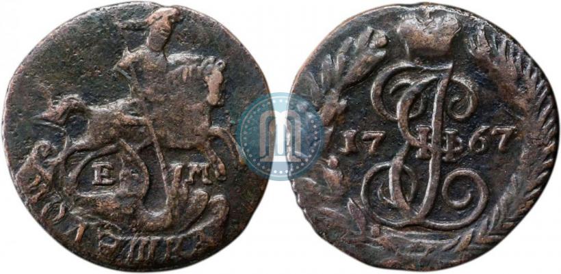 Фото Полушка 1767 года ЕМ 
