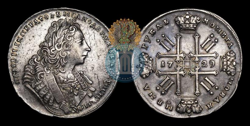 Picture 1 rouble 1729 year  "Type of 1729"